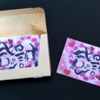 感謝カード(100枚入り)ピンクタイプ